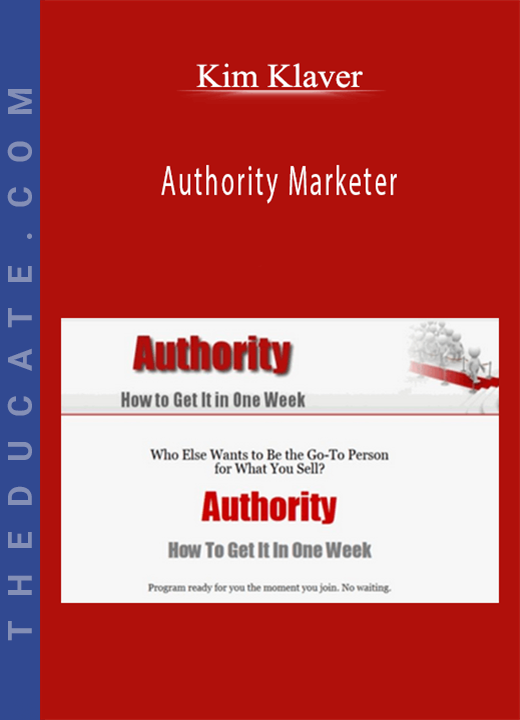 Kim Klaver - Authority Marketer