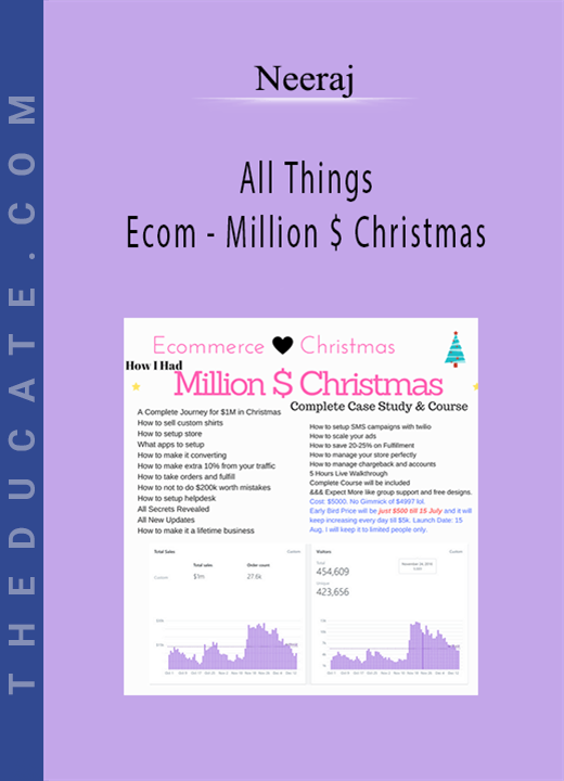 Neeraj - All Things Ecom - Million $ Christmas