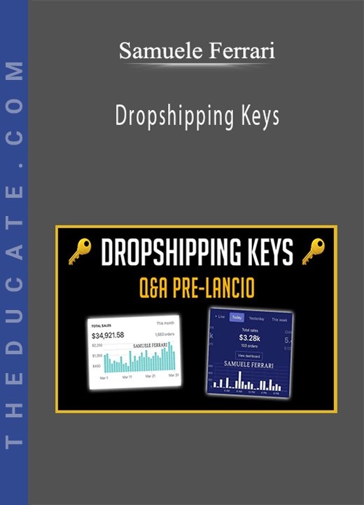 Samuele Ferrari - Dropshipping Keys