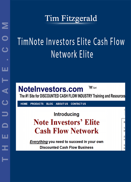 Tim Fitzgerald - Note Investors Elite Cash Flow Network Elite