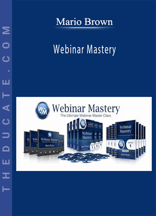 Mario Brown - Webinar Mastery