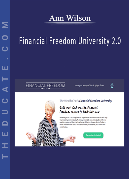 Ann Wilson - Financial Freedom University 2.0