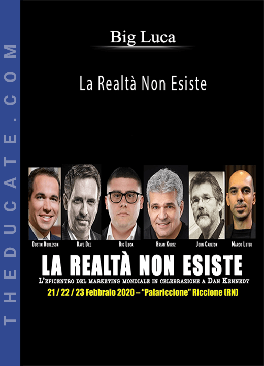 Big Luca - La Realtà Non Esiste