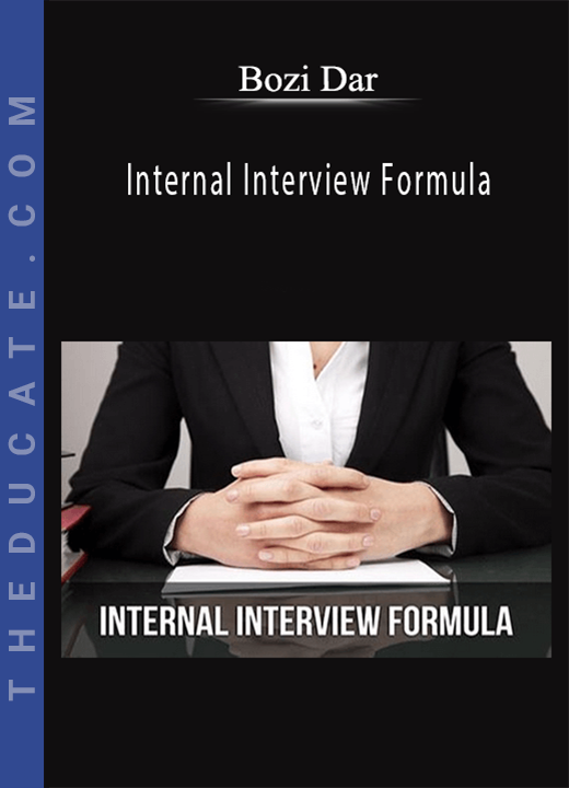 Bozi Dar - Internal Interview Formula