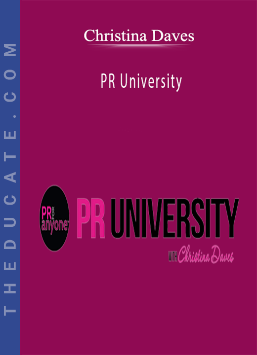 Christina Daves - PR University