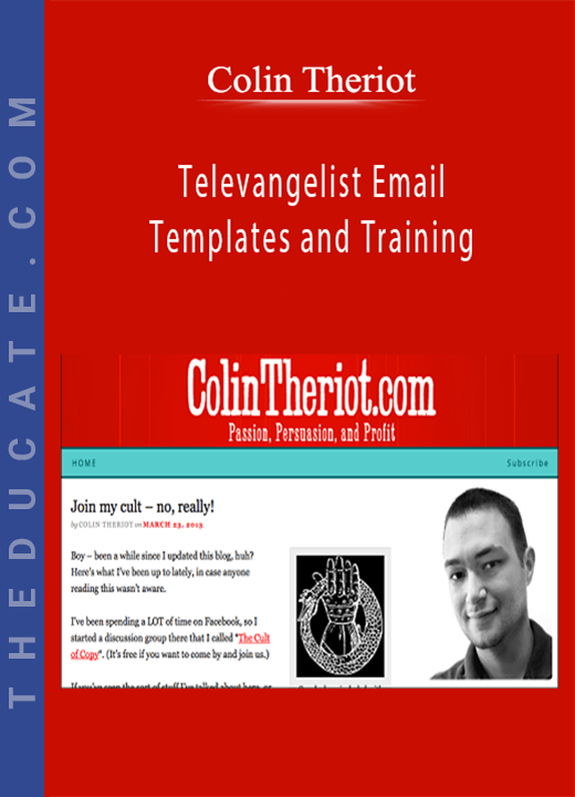 Colin Theriot - Televangelist Email Templates and Training
