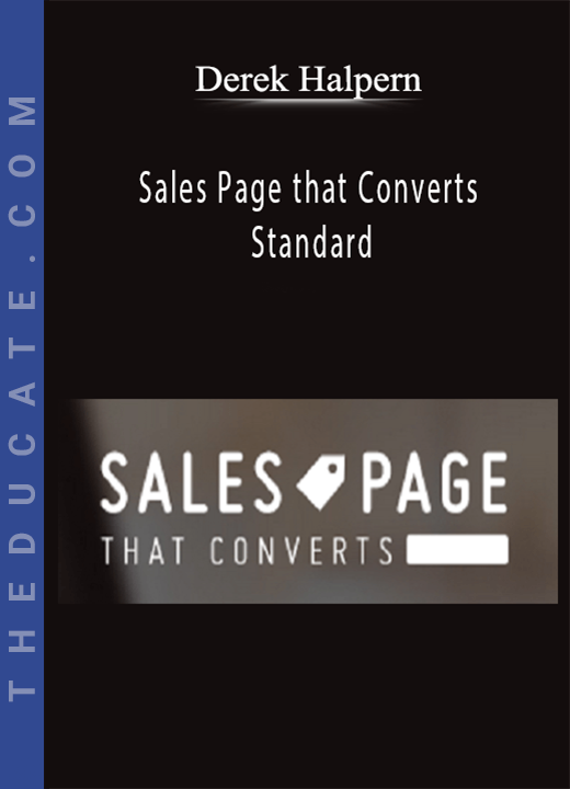 Derek Halpern - Sales Page that Converts Standard