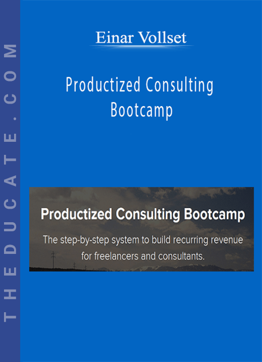 Einar Vollset - Productized Consulting Bootcamp