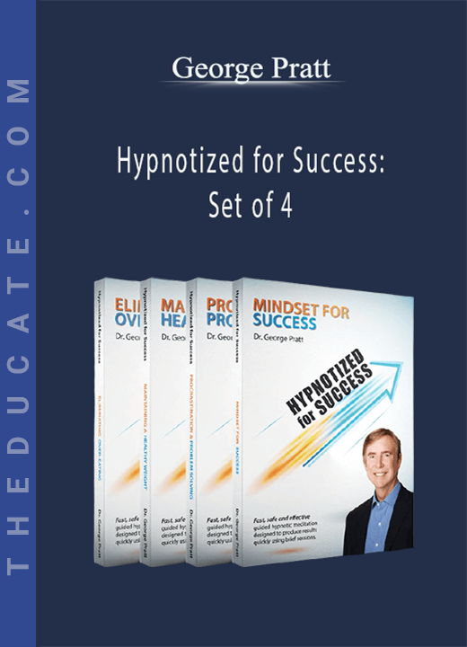 George Pratt - Hypnotized for Success: Set of 4