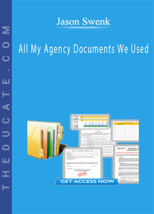 Jason Swenk - All My Agency Documents We Used