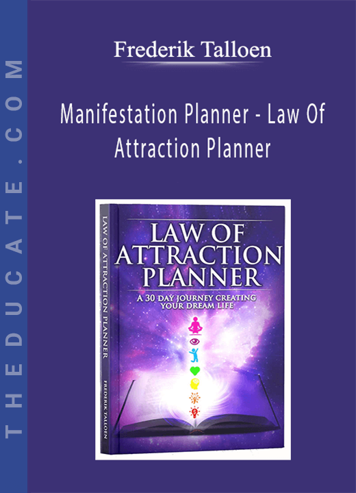 Frederik Talloen - Manifestation Planner - Law Of Attraction Planner
